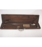 Antique Cased Frank Wesson Swivel Breech Pocket Rifle in 22 Magnum